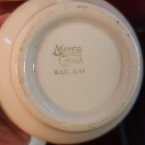 Lot of 2 Mismatch 4 oz. Coffee Cups White DIY Cups Replacement Parts - Picture 4 of 4